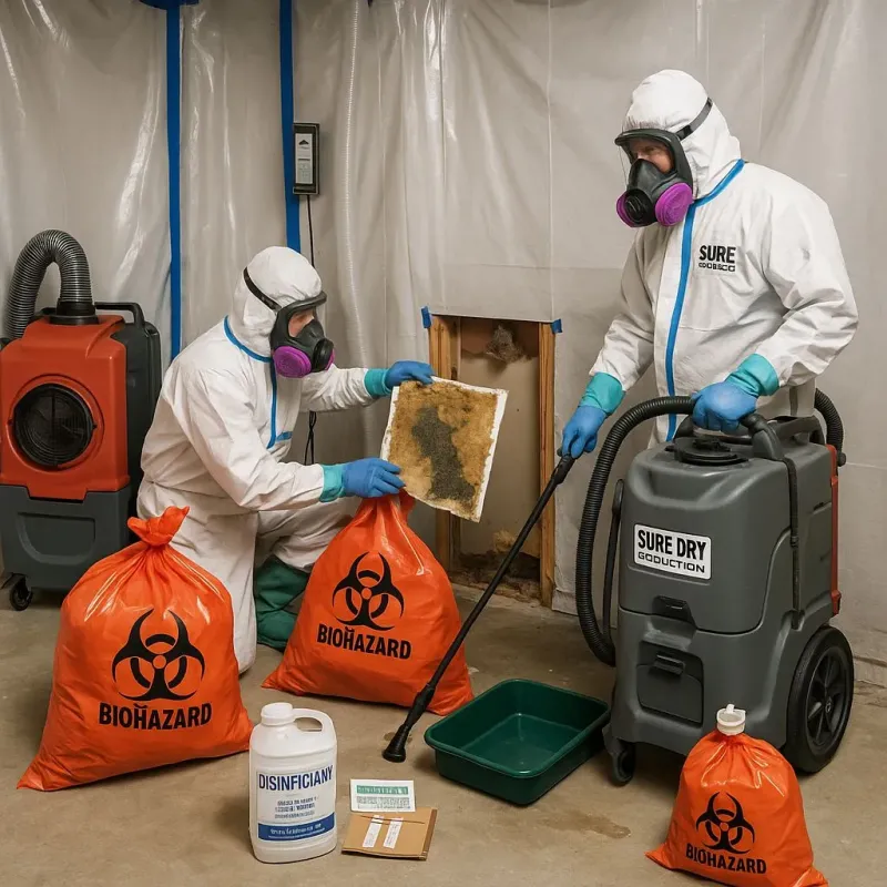 Contaminated Water Handling Protocols process in Sandalfoot Cove, FL
